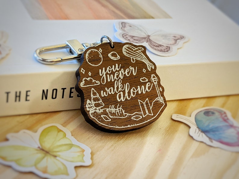 BTS Inspired Keychains /'You never walk alone/' /& /'Sea/'