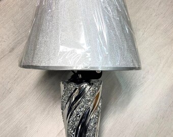diamante lamp shade