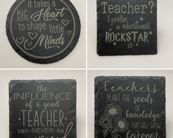 Teacher Appreciation Drink Coasters