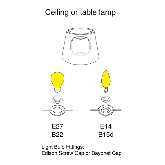 table lamp with b22 fitting