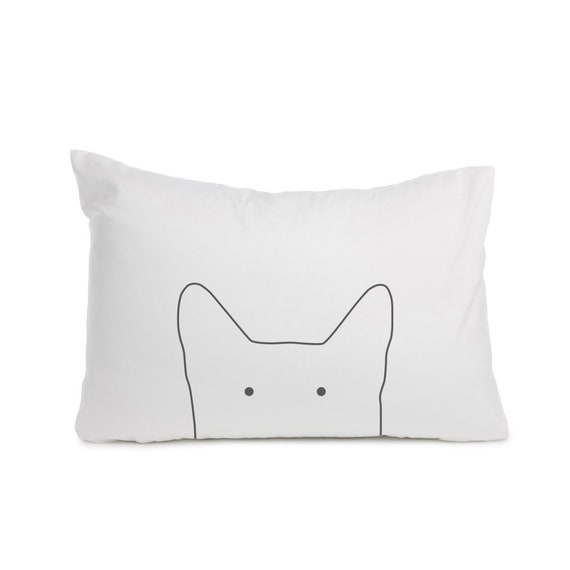 Cat pillowcase Cot bed 14 x 22 40x60cm The good dinosaur pillow Olifashionkids