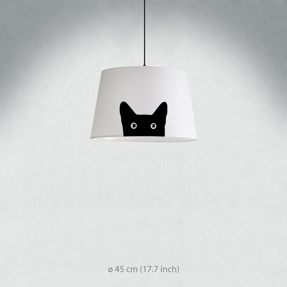 Cat Lamp Shade Diameter 45cm 18 Ceiling Or Floor Table Lamp