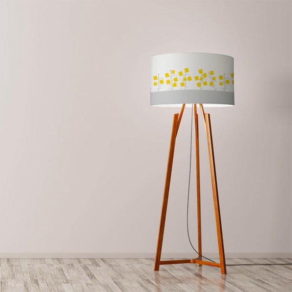 Rapeseed Flower Drum Lamp Shade Diameter 45cm 18 Etsy