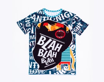 Original Man T Shirt Design, Designer T-shirt With Cynical Art, Designer Clothes For Man,Graphic Print Man Tee Top, Two sided All Over Print