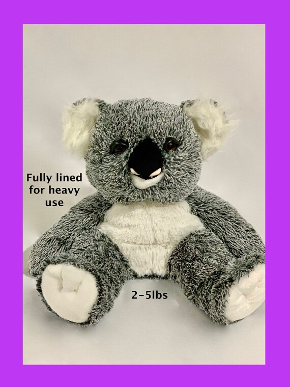 17 Weighted Stuffed Animal Koala Bear Koala bear pillow | Etsy