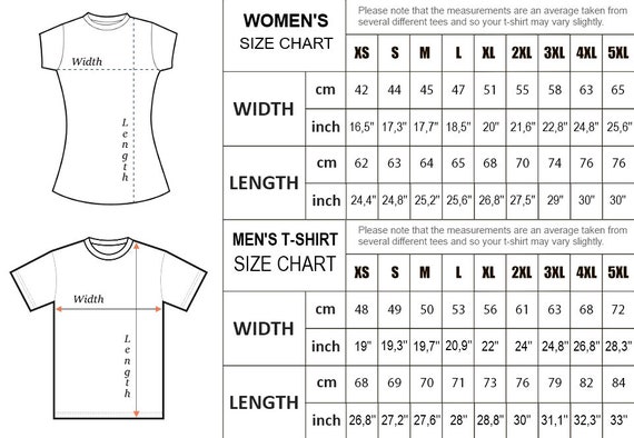 Lp Shirt Size Chart