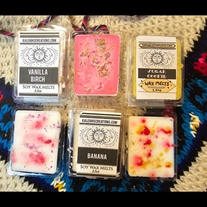 Wax Melts! Homemade soy heavy fragrance for electric wax warmers. Stocking Stuffers, Creative Unique Family Gifts, Co-Workers, Teachers!