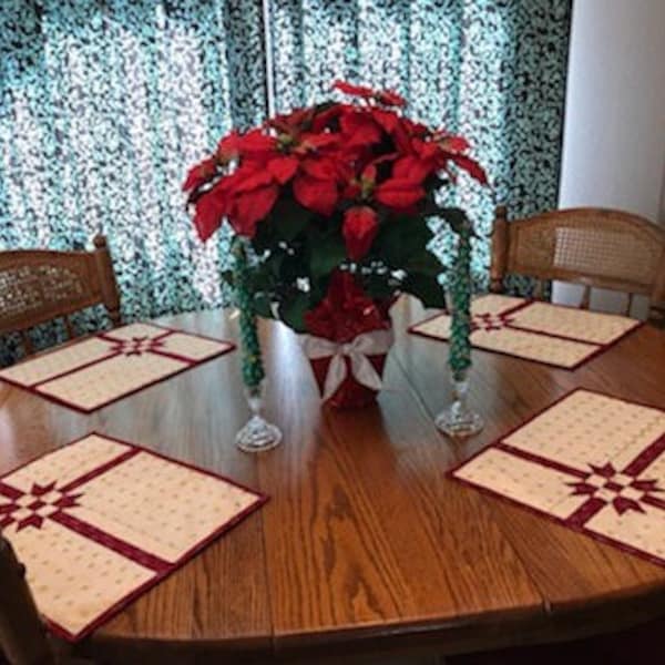 Winter Placemats Etsy