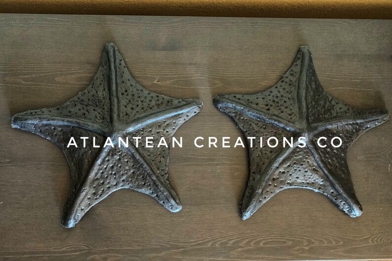 Black starfish pair
