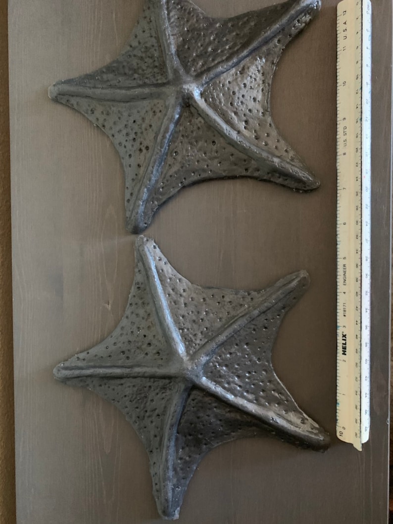 Black starfish pair