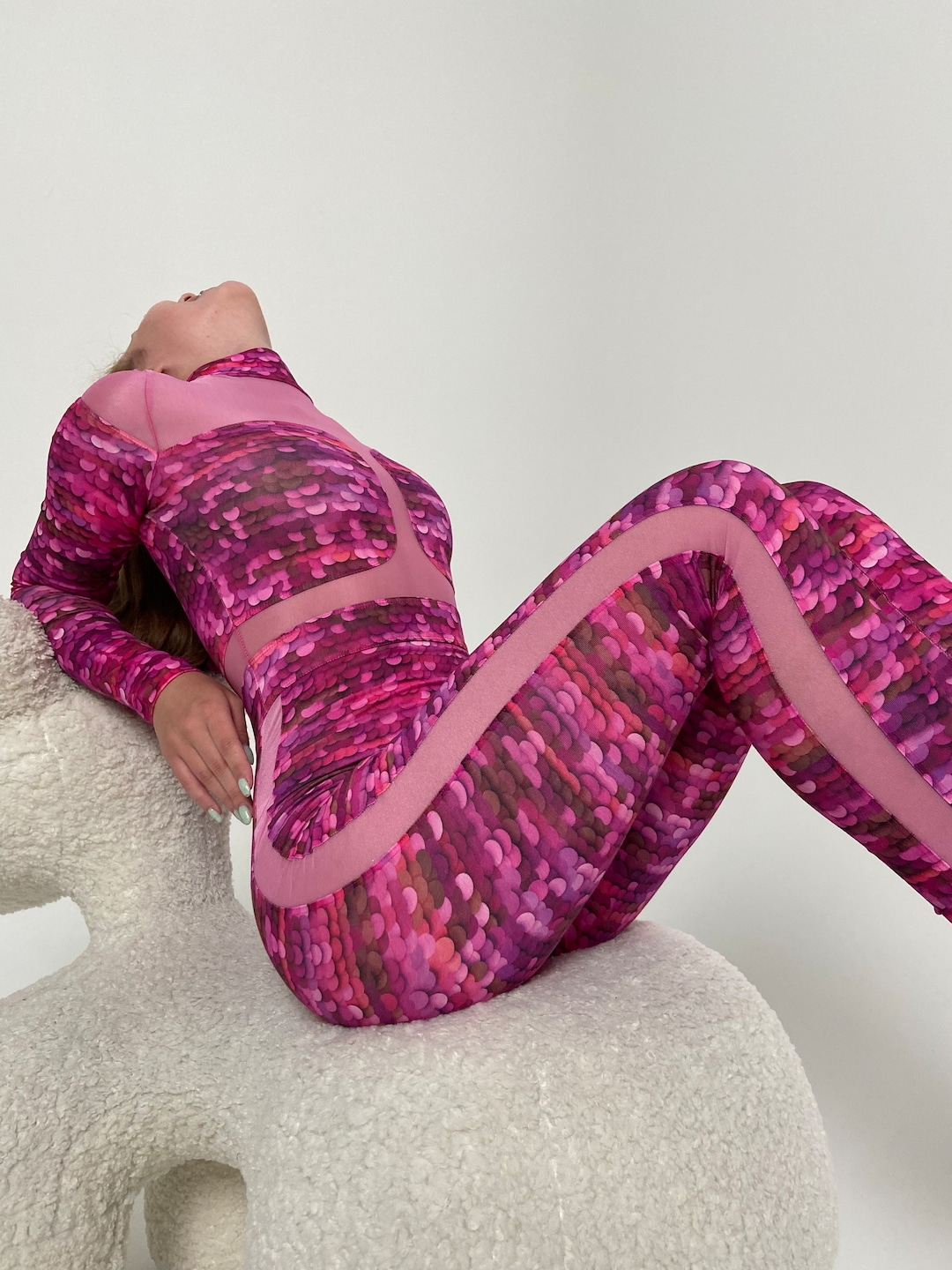 Motionwear - Adult Mermaid Gymnastics Leotard main image 1