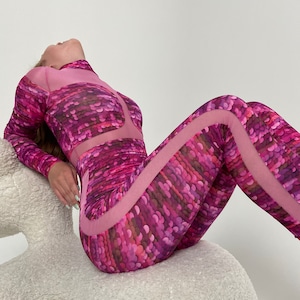 Mermaid cotton costume, leotard, catsuit, jumpsuit, unitard, romper for yoga, pilates, athletics, gymnastics, aerialsilks
