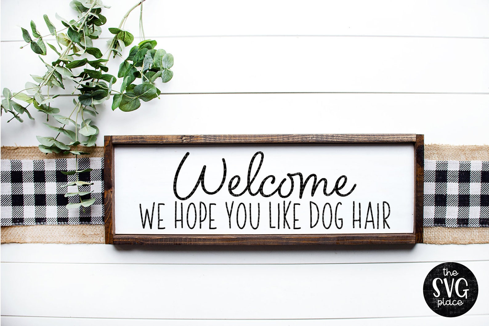 Welcome We Hope You Like Dog Hair Cut File SVG PNG DXF | Etsy