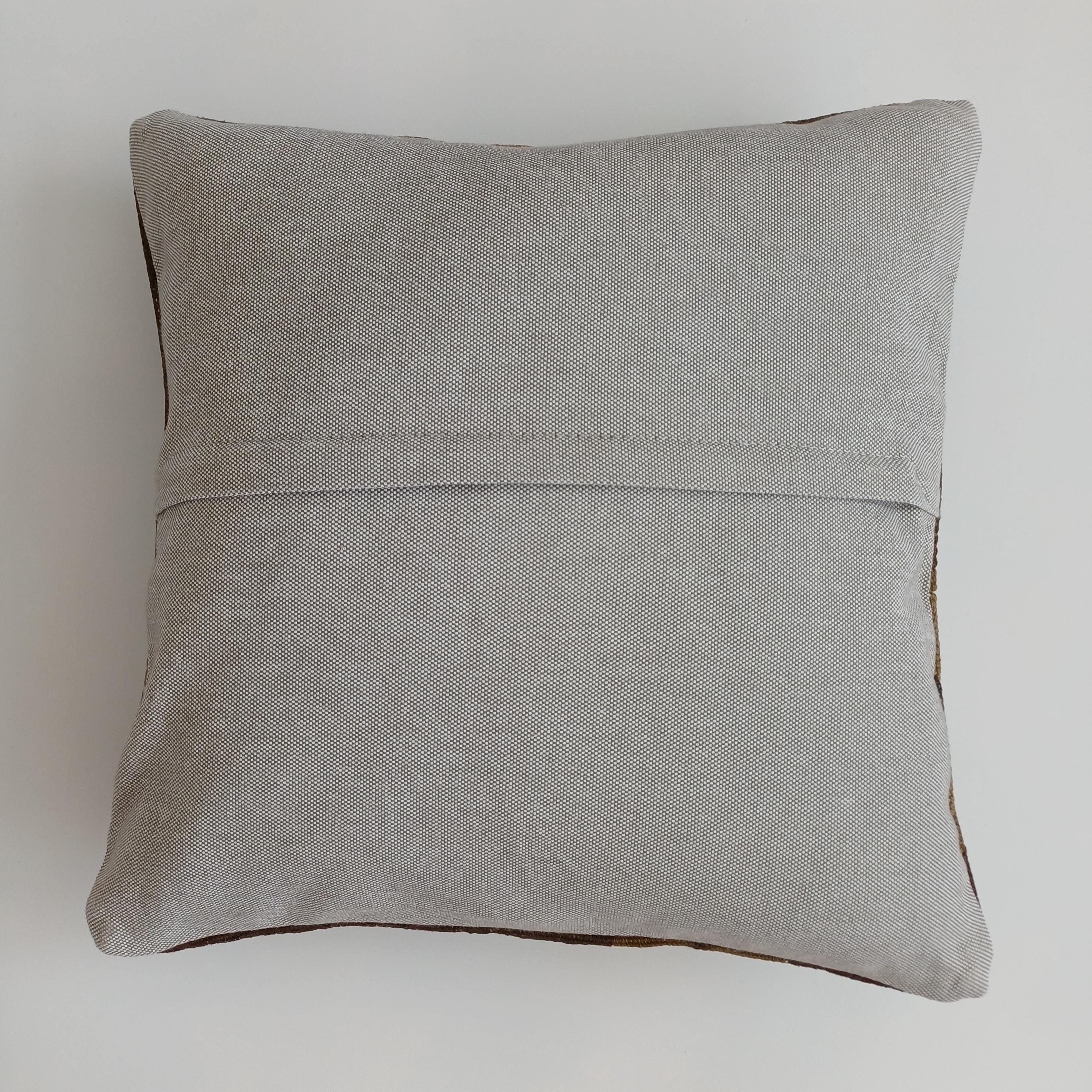 ヴィンテージクッションカバー、使い古したアンティークスタイル