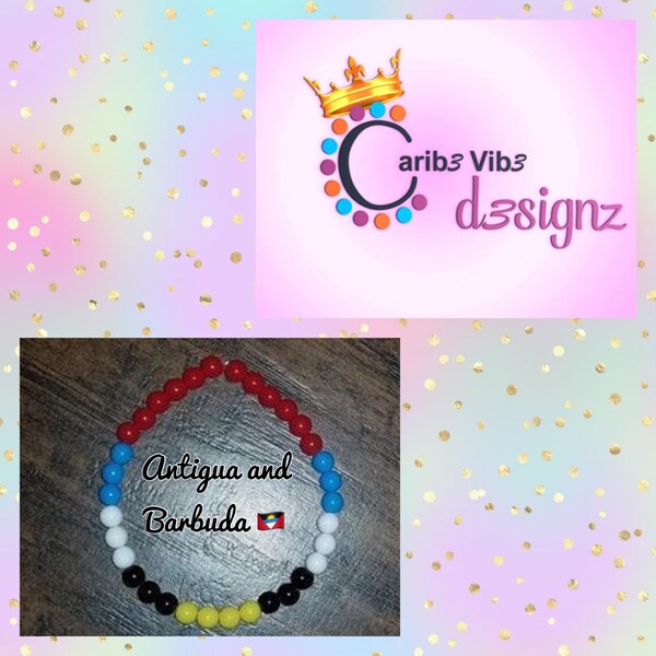 Antigua Flag Anklet/Bracelet