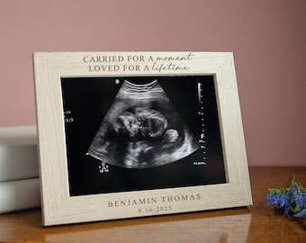 Marco conmemorativo por la pérdida de un hijo, regalo de condolencias, marco de fotos conmemorativo de un bebé, marco de recuerdo de duelo