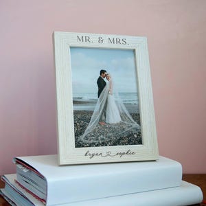 Marco de fotos de pareja personalizado, regalo de fotos de aniversario, regalo de bodas para pareja, regalo de fotos de recuerdo para pareja, regalo de boda personalizado para pareja