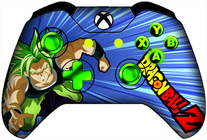 Dragon Ball Z Inspired Handcrafted Controller for XBox One Etsy