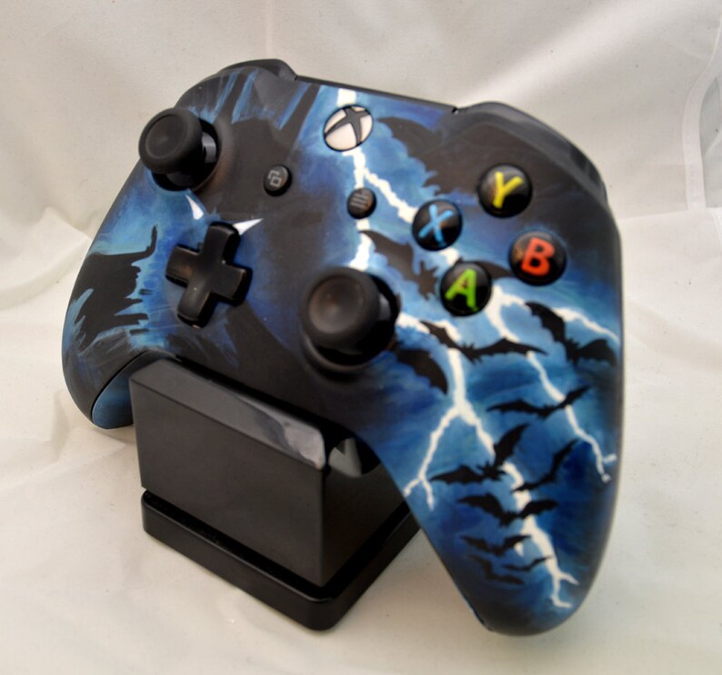 Handcrafted Controller for Xboxbatmanthe Dark Knight Etsy