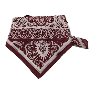 Super Soft Cotton Bandanas. Kaleidoscope Floral Print Bandanas. Headwraps. Handkerchief. Organic Cotton