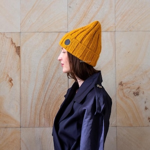 Bonnet en laine douce, bonnet d&#39;hiver côtelé, bonnet en laine d&#39;alpaga fait main, bonnet chaud unisexe en tricot, bonnet confortable sur mesure, cadeau pour lui et elle