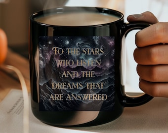 Romantasy Merch, ACOTAR mug, ACOTAR merch, Booktok Merch, Mystical mug, Bookish Mug, Fantasy Reader, Fandom mug, Bookish Things,Dark Romance