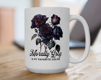 Romance reader Mug, morally grey, Bookish Smut Gift, Book Lover, fandom mug, dark romance reader, fantasy book club, gift for book lover