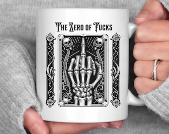Skeleton Mug, ACOTAR mug, ACOTAR merch, Booktok Merch, Mystical mug, Bookish Mug, Fantasy Reader, Fandom mug, Bookish Things,Dark Romance