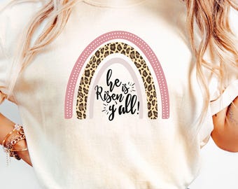 He Has Risen Shirt, Easter Shirt, Christian Shirt, Jesus Easter Shirt, Jesus Christ Easter, Faith Shirt, Religious Gift, Bible Verse Shirt