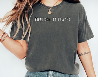 Comfort Colors® Christian Shirt, Jesus Shirt, Faith Shirt, Jesus Tee, Religious Shirt, Bible Verse Shirt, Inspirational Shirt,Christian Gift