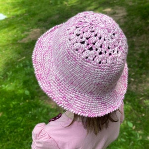 CROCHET SUN HAT Pattern, Crochet Summer Hat, Crochet Bucket Hat, Crochet Beach Hat, Crochet Pattern, Baby, Kids, Teen, Women, Men