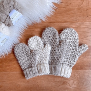 CROCHET MITTENS pattern, crochet gloves, crochet mittens for baby, toddler, child, adult