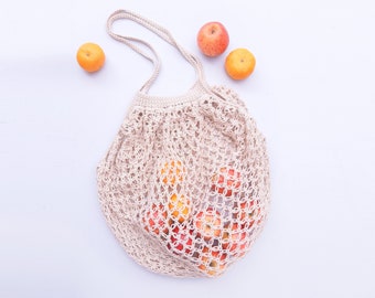 CROCHET PATTERN, Reusable Market Bag, Mesh Bag, Net Bag, Shopping Bag, Crochet Tote, String Bag