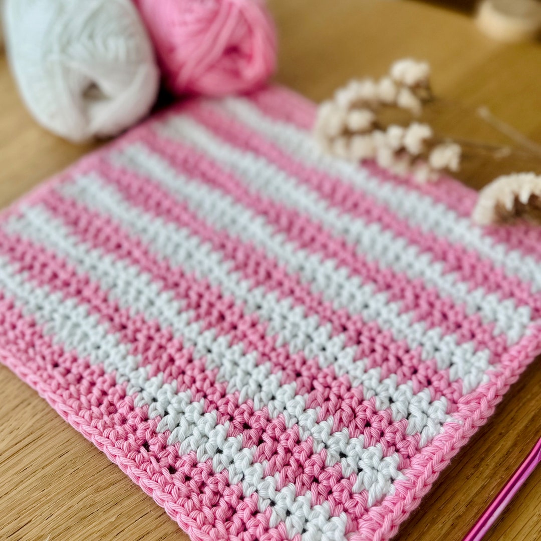WAVY CROCHET PATTERN Wave Crochet Pattern Crochet Washcloth Crochet