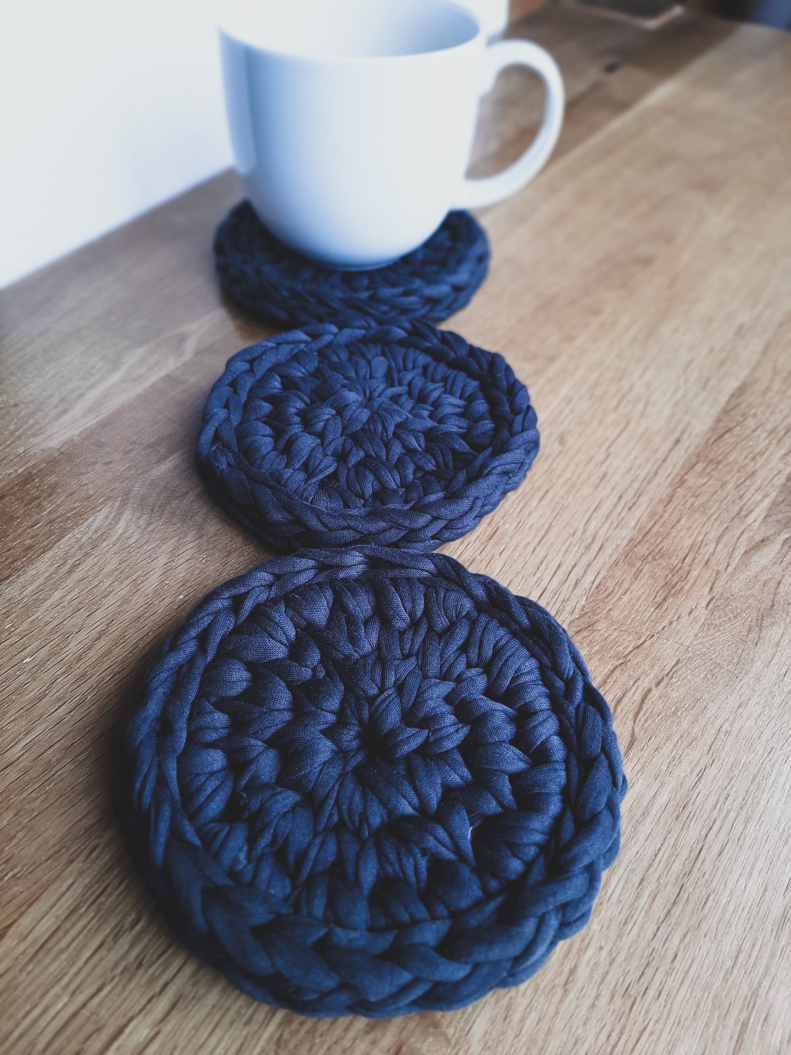 CROCHET PATTERN Crochet Coaster Pattern Easy Crochet Etsy