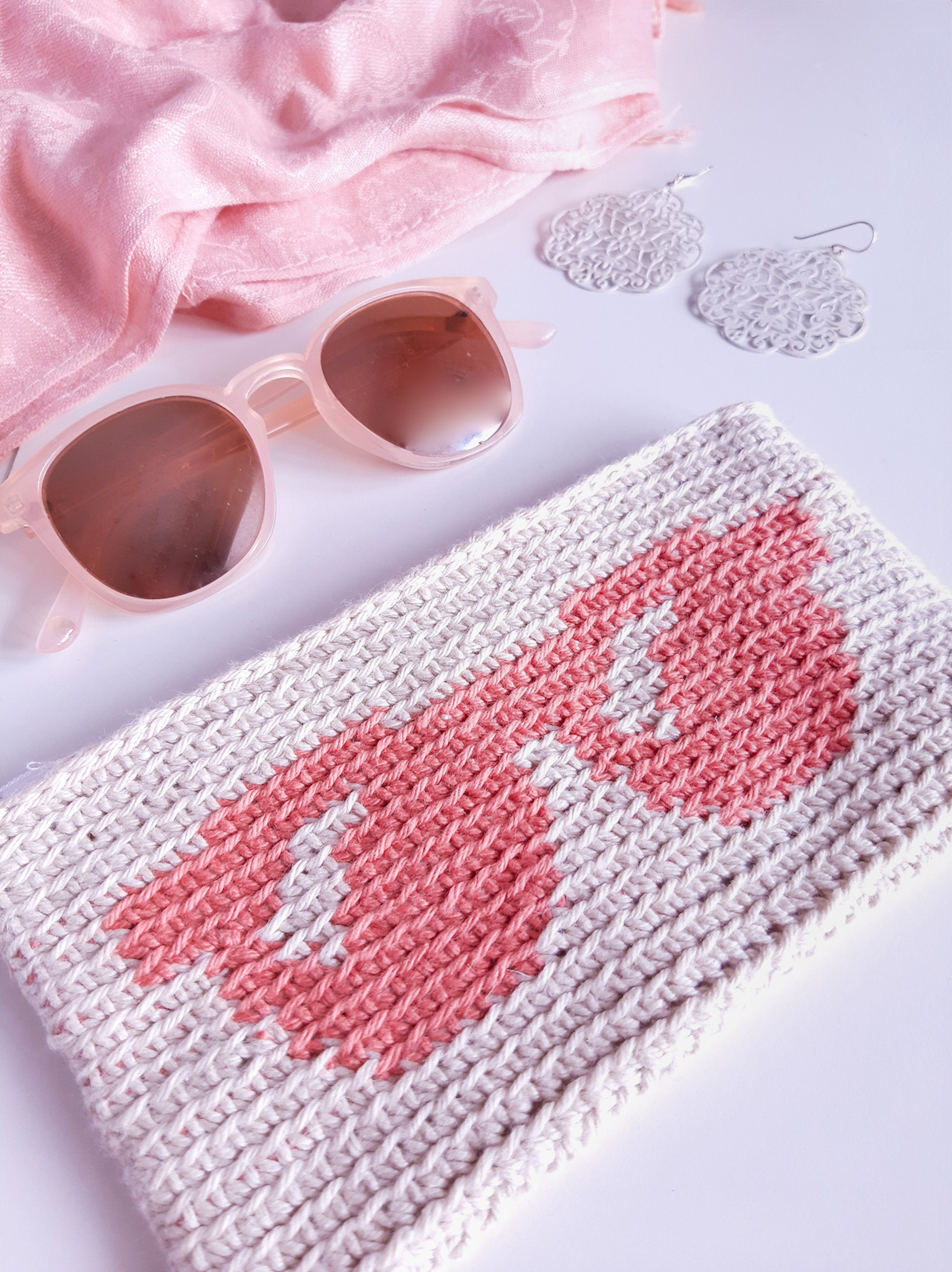 Sunglasses Pouch ♥ Crochet Pattern