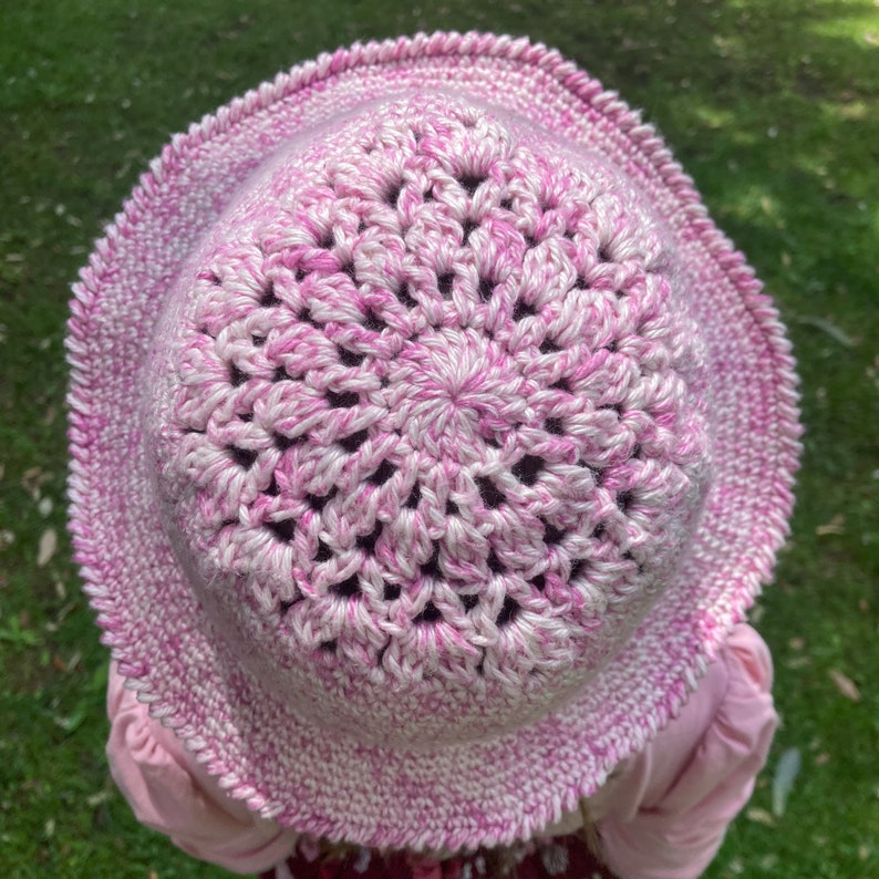 CROCHET SUN HAT Pattern, Crochet Summer Hat, Crochet Bucket Hat, Crochet Beach Hat, Crochet Pattern, Baby, Kids, Teen, Women, Men image 3