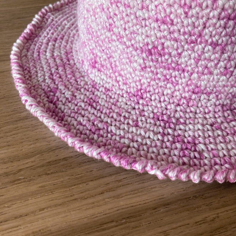 CROCHET SUN HAT Pattern, Crochet Summer Hat, Crochet Bucket Hat, Crochet Beach Hat, Crochet Pattern, Baby, Kids, Teen, Women, Men image 8