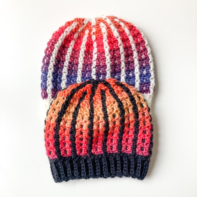 CROCHET HAT PATTERN, Easy Crochet Hat Pattern, Beanie, Toque, Baby, Kids, Teen, Women, Men, Unisex image 2