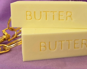 Butter stick keychain
