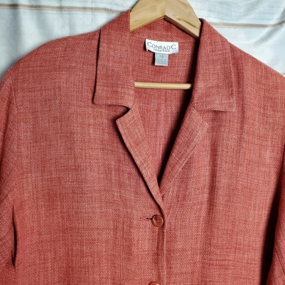 Vintage Blazer Size 16  Conrad C Collection 80s R… - image 3