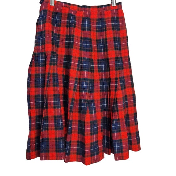 Pendleton Vintage 80s Skirt Womens Small 100% Vir… - image 2