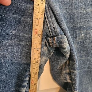 Wrangler Vintage Jeans Women Sz 6 80s Blue Tapered High Rise Western Retro Farm imagem 8