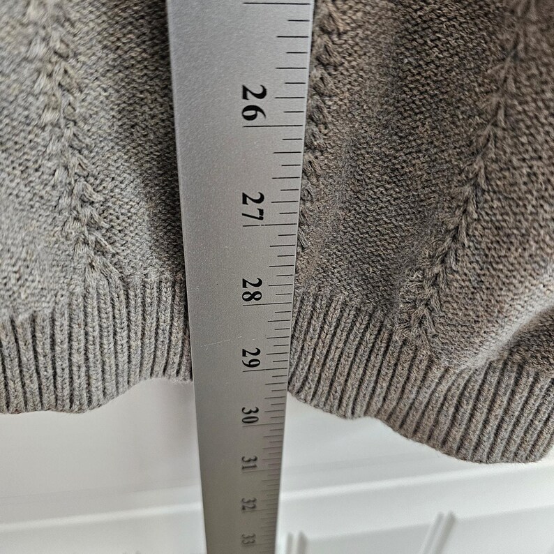 Vintage Tommy Bahama Sweater Vest Mens XXL 90s Knit Tan Preppy Academia Grandpa image 8