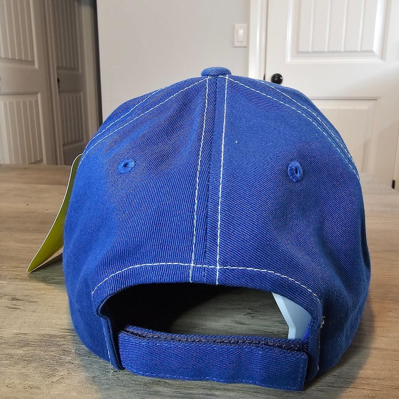 Vintage North Carolina Tar Heels Strapback Hat Cap Blue UNC Two Tone NCAA Retro image 4