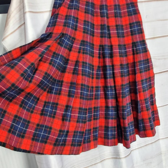 Pendleton Vintage 80s Skirt Womens Small 100% Vir… - image 4