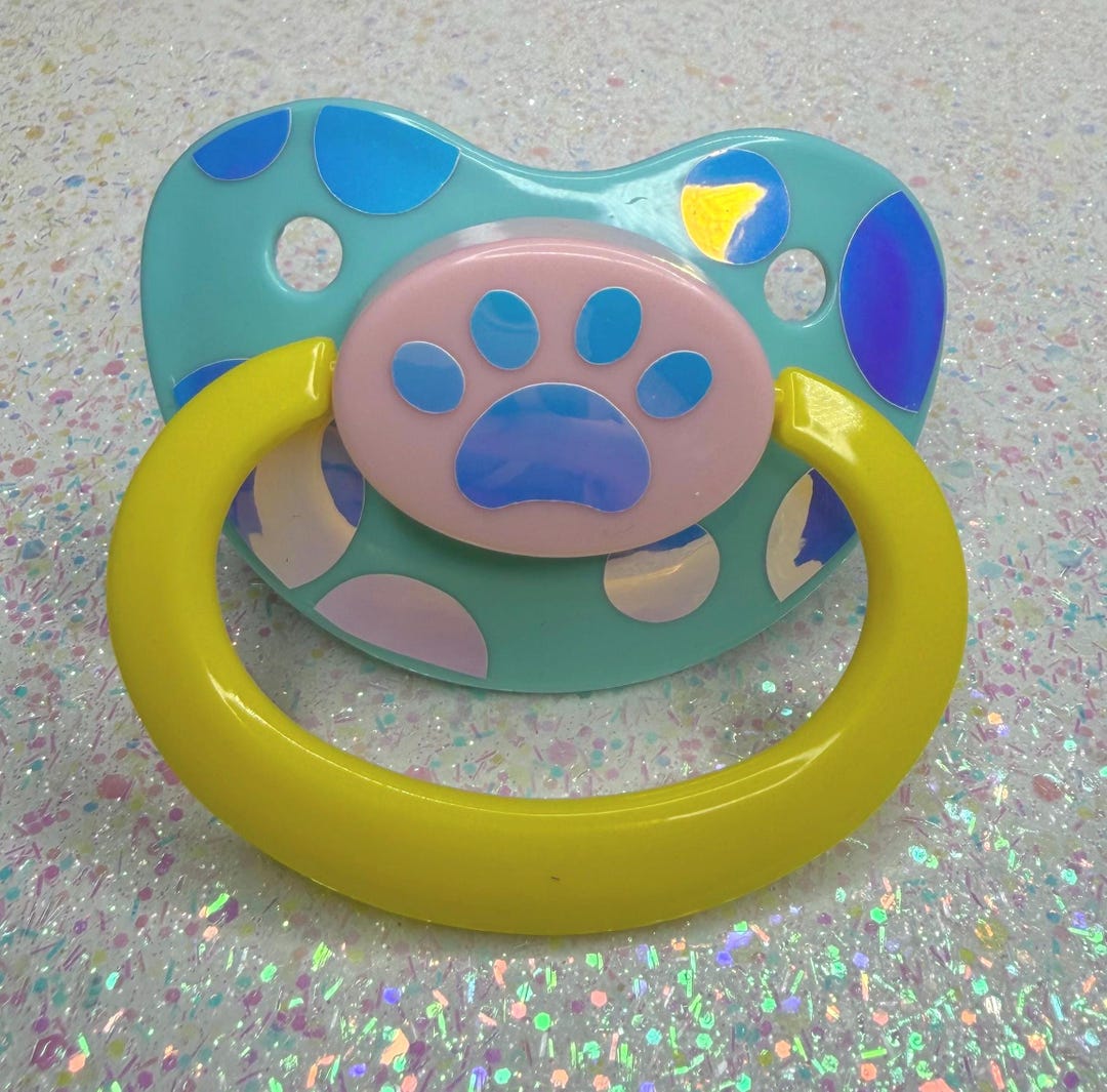 Roller Rink Pacifiers 90s Vibes Roller Rink Puppy V1 Adult Pacifier - Etsy