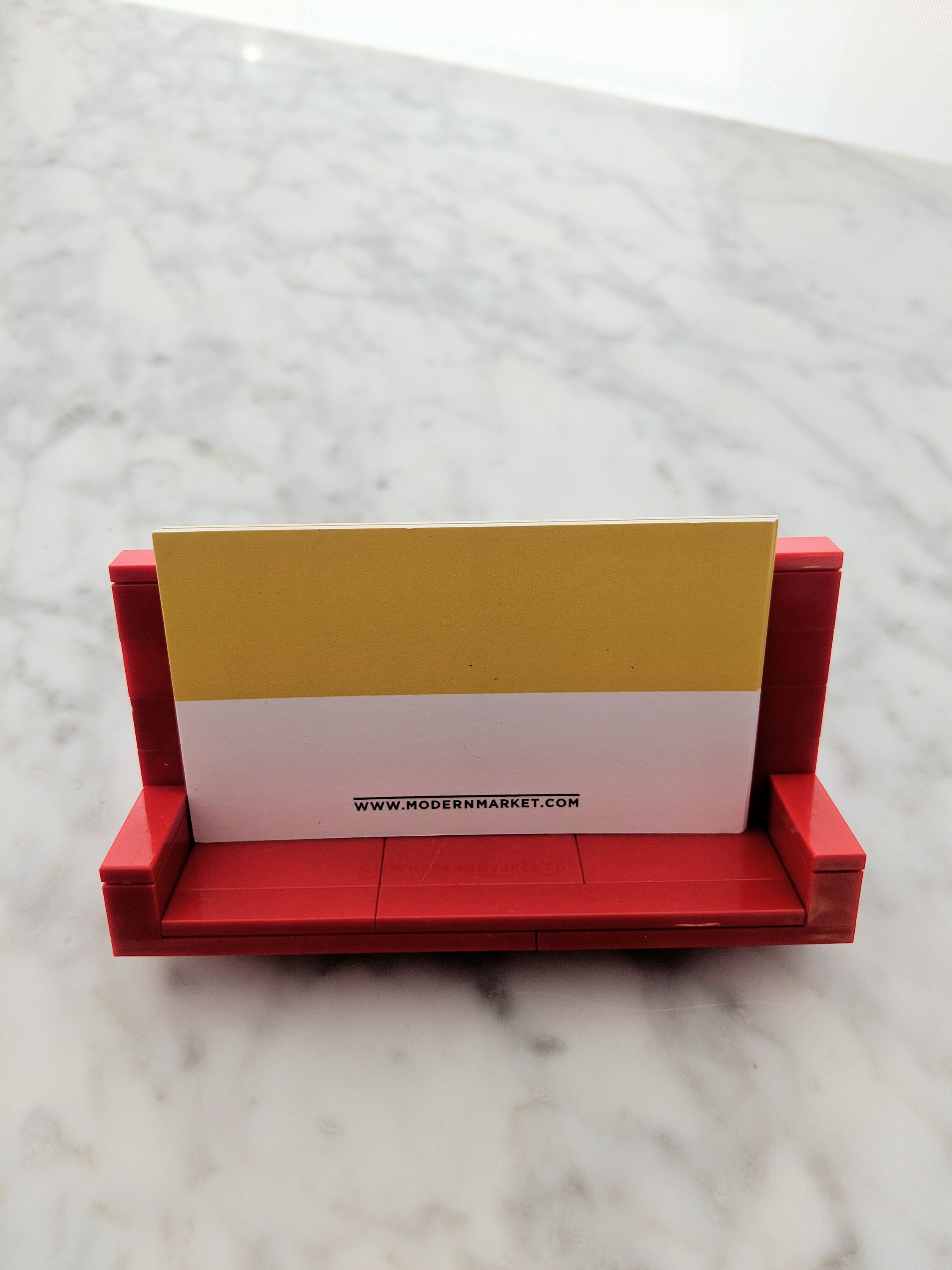 Lego Business Card Holder for Desktop or Countertop - Etsy