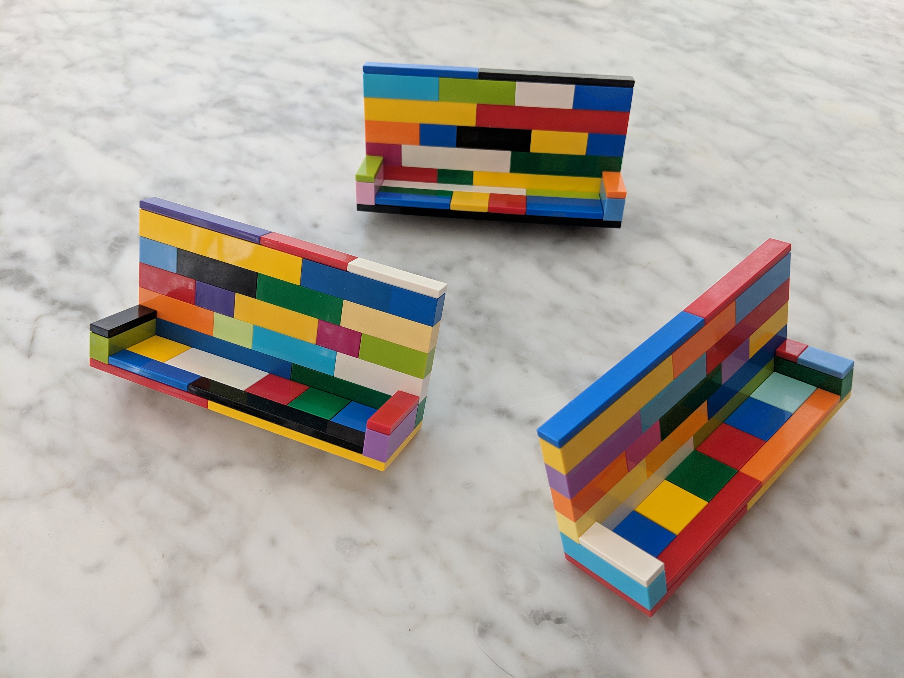 Lego Business Card Holder for Desktop or Countertop - Etsy