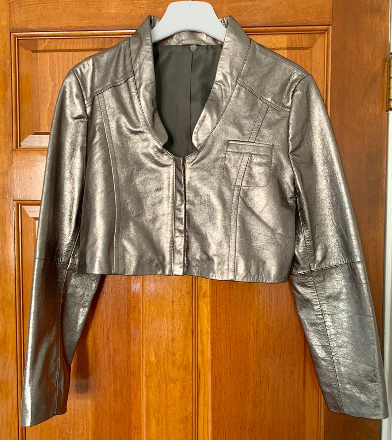 Stormy Skies Leather Jacket Etsy